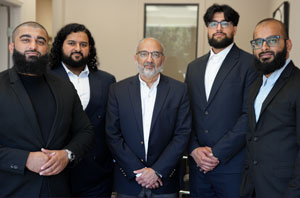 Farrukh Ahmed, CPA and his accounting team in Mississauga